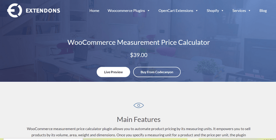 WooCommerce Price Calculator Plugin by Extendons