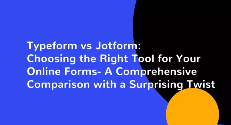 Typeform vs Jotform