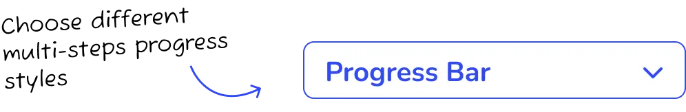 progress bar multi step