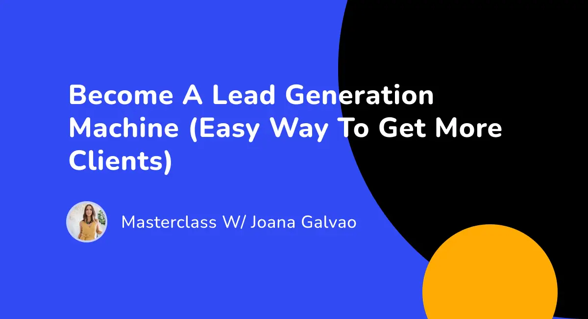 Unleash Your Potential A Lead Generation Machine