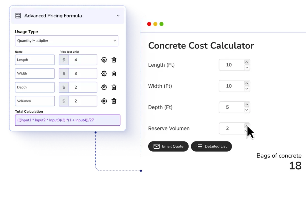 Advanced Pricing Formula homepage